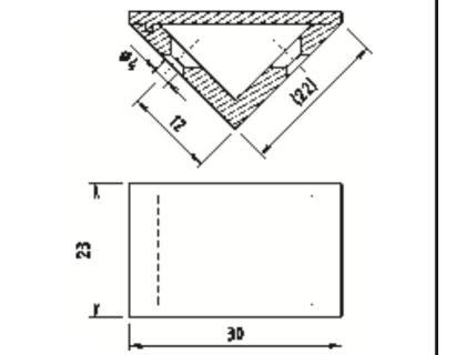 Série 63 - Spojovací element rohový - malý